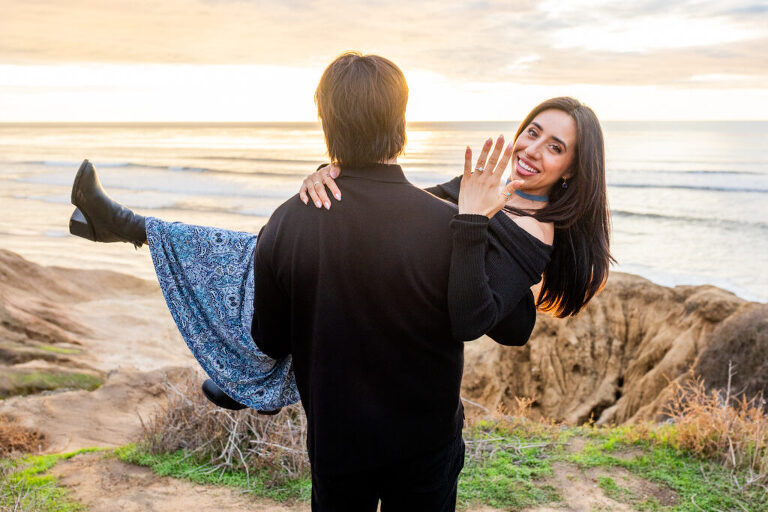 sunset cliffs engagement photographer 4