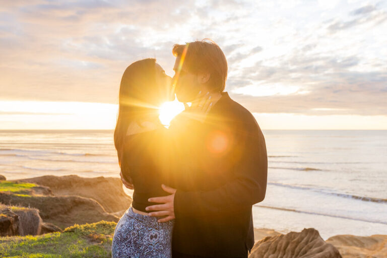 sunset cliffs engagement photographer 7