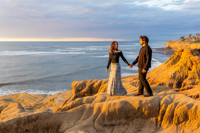 sunset cliffs engagement photographer 9