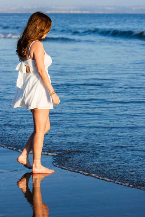 beach senior portrait photography 7