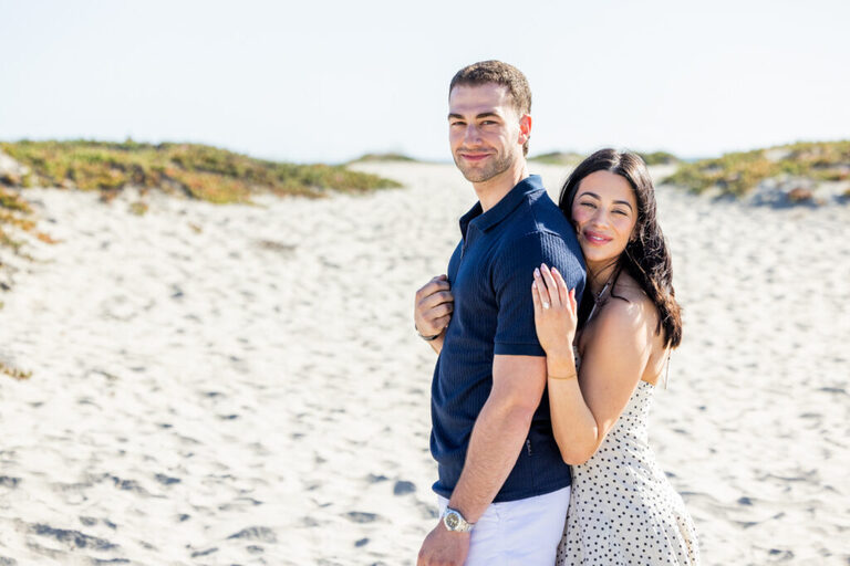 proposal on the beach 1