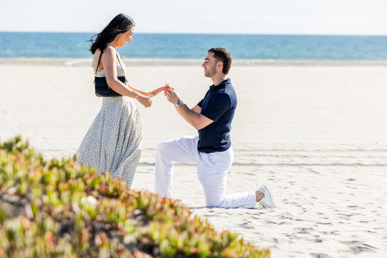 Coronado Beach Proposal Photographer 2