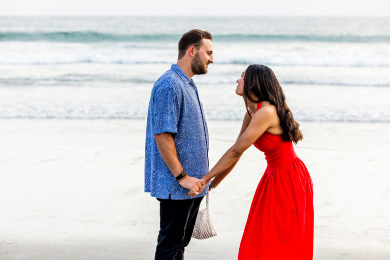 pacific beach proposal photographer